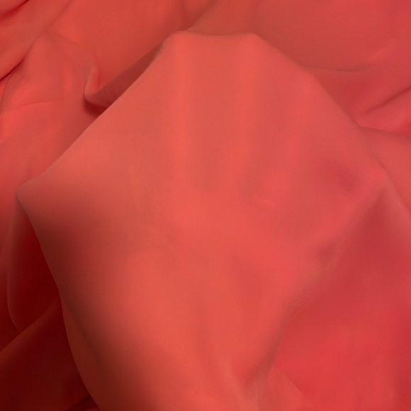 Coral Sheer Blouse - Picture 2 of 4